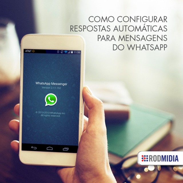 Como configurar respostas automáticas para mensagens do WhatsApp